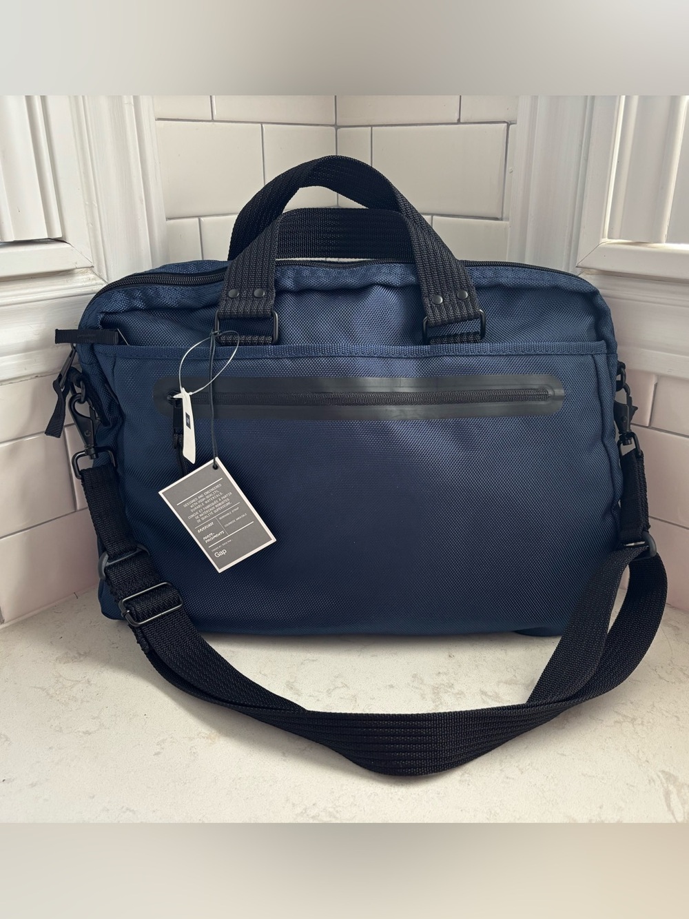 Gap Navy Blue Crossbody Messenger Laptop Bag